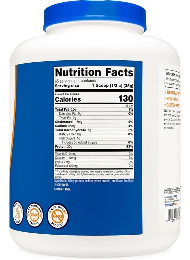 نوتريكوست، بروتين مصل اللبن المعزول، بدون نكهة، 5 أرطال (2268 غرام) - Image 3